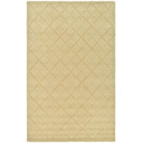 SAFAVIEH Martha Stewart Argyle Geometric Checkered Wool Area Rug, Hickory, 5' x 8'