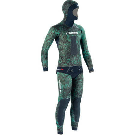Cressi 3.5mm Green Hunter Open-Cell Wetsuit -