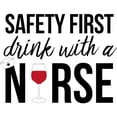 thumbnail image 3 of CafePress - Safety First Drink With A N - 20 Oz White Ceramic Mega Mug, 3 of 5
