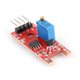 thumbnail image 1 of 5pcs KY-024 Kits de módulo de sensor de conteo de velocidad de interruptores magnéticos lineales Tmvgtek 2bc6mf5uq0rn6we0, 1 of 7
