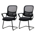 thumbnail image 5 of GIANNA Desk Chair No Wheels for Home Office, for Conference Room Waiting Reception Guest,2 Packs, 5 of 7