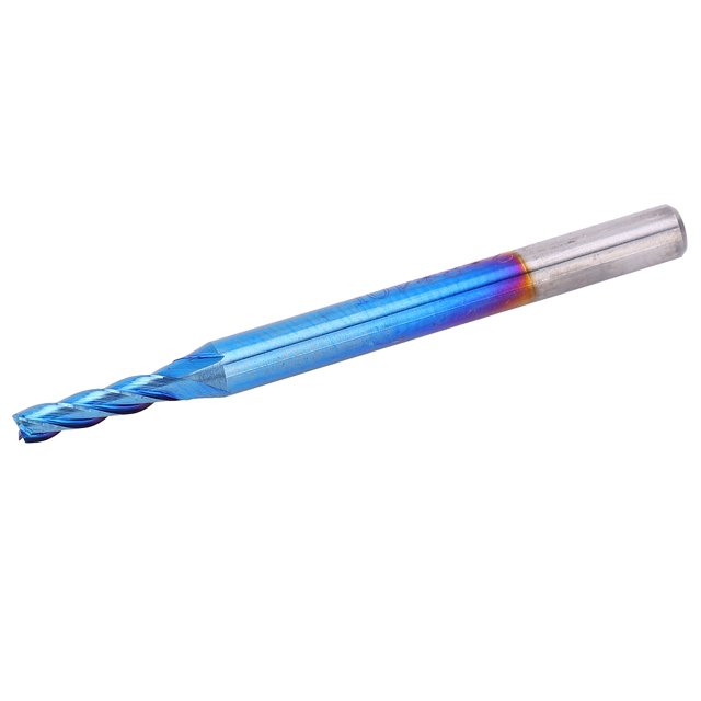 Herramienta De Corte CNC, Fresa De 4 Flautas, Acero De Tungsteno Para Fresadora Industrial Fugacal 3.175x2x8
