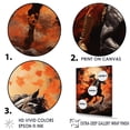 thumbnail image 3 of Designart "Dawn Orange In Hinduism: Surya'S Radiance II" Hinduism Floater Framed Wall Art Prints, 3 of 5