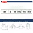 thumbnail image 3 of Zwiiyzr 2025 Newborn Baby Clothes Romper for Kids Girls Boys Long Sleeve Valentine's Day Heart Print T-Shirt Jumpsuit Baby Boy Girl Clothing White, 3 of 5