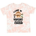thumbnail image 3 of Inktastic Monkey I Love Hanging out with My Cousin Boys or Girls Toddler T-Shirt, 3 of 5