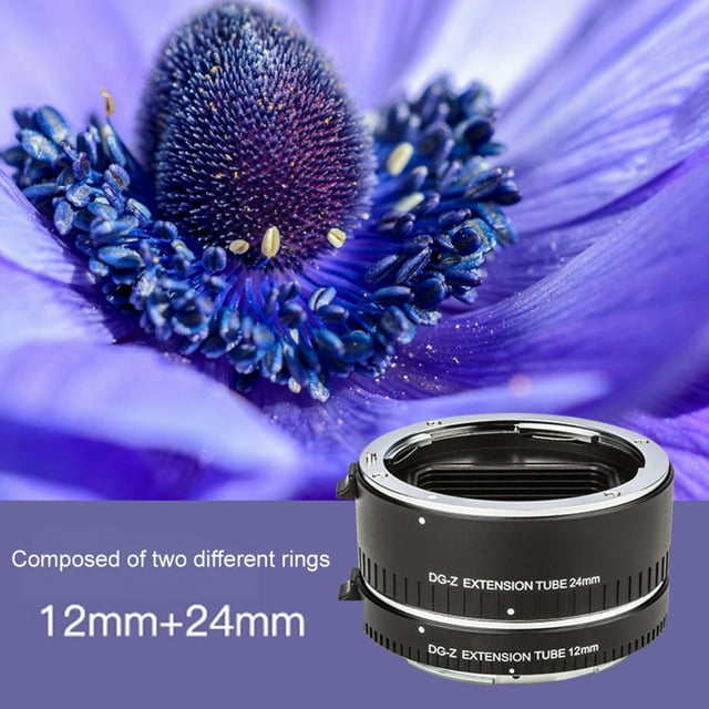 Automatic Focusing Adapter , Macro Lens Adapter Higher Magnification Gold Plated Metal Contacts For Z Mount