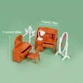 thumbnail image 2 of Ensemble de Jouets Miniature Commode 8 Pcs : Ornements Éducatifs pour Chambre de Poupée d'Enfants!, 2 of 5
