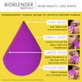 thumbnail image 5 of EcoTools Bioblender Makeup Sponge, Compostable Blender, for Liquid & Cream Foundation, 1 Count, 5 of 18
