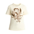 thumbnail image 5 of Betty Boop Women’s Angel Graphic Tee with Short Sleeves, Sizes XXS-2XL, 5 of 5