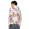 thumbnail image 4 of Naloa Colorful Flowers Men’s Hoodies, Zip up Hoodie, Sweatshirts,Hoodies for Men Sizes S-3XL-Medium, 4 of 5