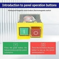 thumbnail image 5 of Kjd6 5E4 250V 6A Universal Safety Switch: Electromagnetic Waterproof, Against Power Outage Tool Switch, Start Button, 5 of 5