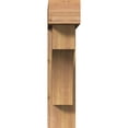 thumbnail image 2 of Ekena Millwork 7 1/2"W x 32"D x 32"H Westlake Block Smooth Bracket w/ Offset Brace, Western Red Cedar, 2 of 25