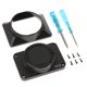 thumbnail image 1 of Para Sony RX0 Kit De Accesorios Para Lentes De Cámara Panel Frontal + Filtro UV + Parasol Negro Sunnimix Kit protector de lente, 1 of 8