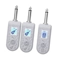 thumbnail image 4 of Transmisor y receptor de audio XLR Transmisor y receptor para guitarra eléctrica y bajo Conjunto blanco B, 4 of 9