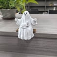 thumbnail image 2 of Columpio Perro Fantasma Halloween Adorno Lindo Resina Regalo para Amigos, 2 of 7