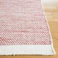 thumbnail image 3 of SAFAVIEH Natura Mellony Solid Area Rug, Red/Ivory, 8' x 10', 3 of 8
