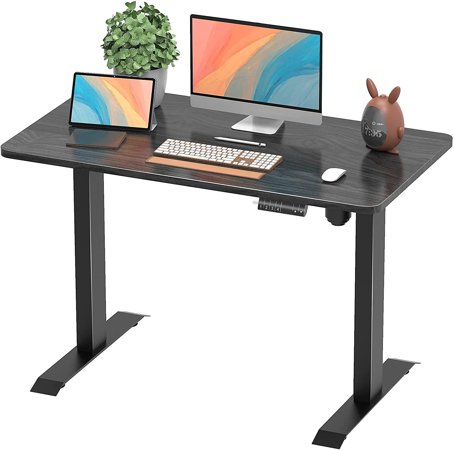 Homall Office Desk 44 Inch Height Adjustable Electric Computer Standing Desk 
