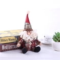 thumbnail image 3 of Moda lindo Santa muñeco de nieve ciervo en forma de muñeca Navidad muñeca árbol de Navidad adorno colgante, 3 of 7
