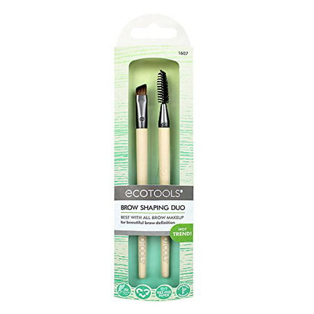 EcoTools Brow Shaping Duo Brush Set, 2 pc (Best Brow Brush Review)