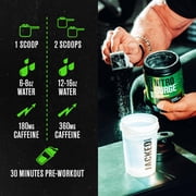 Jacked Factory NITROSURGE Pre Workout Supplement - Endless Energy, Instant Strength Gains, Clear Focus, Intense Pumps - Nitric Oxide Booster & Powerful Preworkout Energy Powder - 30 Servings, Grape