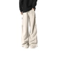 thumbnail image 5 of Men's Versatile Breathable Outdoor Hiking Pants, Quick-Dry Lightweight Cargo Pants with Pockets for Travel, Fishing and Spring Adventures,Beige,L, 5 of 7