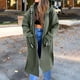 thumbnail image 1 of Chaquetas y abrigos casuales con capucha de manga larga para mujer, abrigo deportivo de invierno con capucha y forro polar, abrigo informal de manga larga con cremallera para mujer, 1 of 7