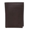 thumbnail image 7 of Cavelio Genuine Leather Mens RFID Blocking Slim Trifold Wallet Back ID Window with Gift Box Brown, 7 of 7