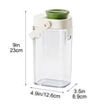 thumbnail image 3 of Gallickan Green 1000ml Cold Brew Coffee Fruit Tea Maker Sealed Portable Cold Brew Pot for Iced Tea Fruit Infusion Home Office, 3 of 5