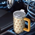 thumbnail image 6 of Modern Halloween 40oz Trek Tumbler– Stainless Steel Insulated Tumbler with Handle and Straw, Large Capacity Travel Cup for Hot & Cold Drinks, 6 of 7
