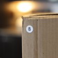 thumbnail image 3 of Circle Dot Number 8 Stickers | 0.75" Inch Round | 500 Pack, 3 of 3