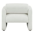 thumbnail image 5 of Furniture of America Prie Modern Boucle Fabric Indoor Armchairs & Accent Chairs, White, 5 of 10