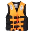 thumbnail image 2 of Chalecos Salvavidas Chaleco salvavidas para canotaje Chaleco de flotabilidad portátil Resistente al desgaste para nadar (Naranja S) Tmvgtek Para Estrenar, 2 of 7
