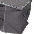 thumbnail image 5 of Unique Bargains Quilts Clothes Beddings Zipper Storage Bag Organizer Container Gray, 5 of 5