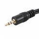 thumbnail image 4 of Cable de audio de interconexión balanceado Lovoski de 3,5 mm TRS macho a doble XLR hembra 3 metros, 4 of 9