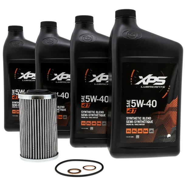 CanAm 779247 OEM Spyder Oil Change Kit 5W40 (Sm5) 991