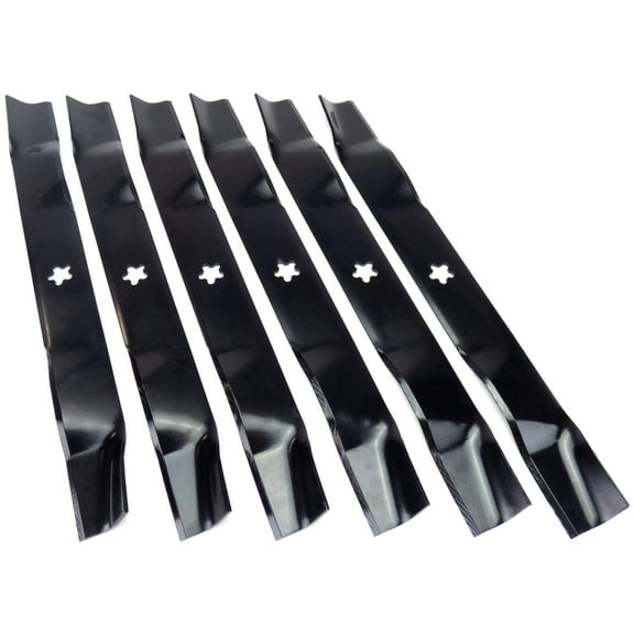 (6) Blades for AYP & Husqvarna 42" BB185H42LT, BB185H42YT, 532139775, 594893101