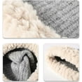 thumbnail image 2 of CoCopeaunt Women Knit Bucket Hat Trendy Fluffy Winter Cozy Thick Plush Lining Girls Students Domed Fisherman Cap, 2 of 6