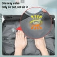 thumbnail image 4 of Mochila De Vacío, Bolsa De Compresión A Prueba De Agua, Tela Oxford, Puerto De Carga USB, Gran Capacidad Para Viajes De Aventura, 4 of 7