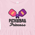 thumbnail image 4 of Inktastic Pickleball Princess Girls Baby Dress, 4 of 5