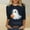 014 Navy, variant on Hvot&aat Halloween Shirts for Women Funny Cute Ghost Graphic Sweatshirts Halloween Pumpkin/Bat/Spiderweb Prints Loose Casual T-Shirts