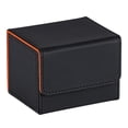 thumbnail image 1 of jinwen Trading Card Deck Box, Card Case Protectors Deck Case for Baseball Trading Cards orange, 1 of 9