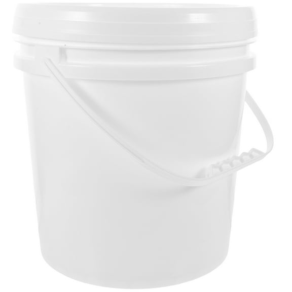 Sealed Paint Bucket with Lid for Storage and Packing 1 Set Plastic Sub Bucket Convenient Pail