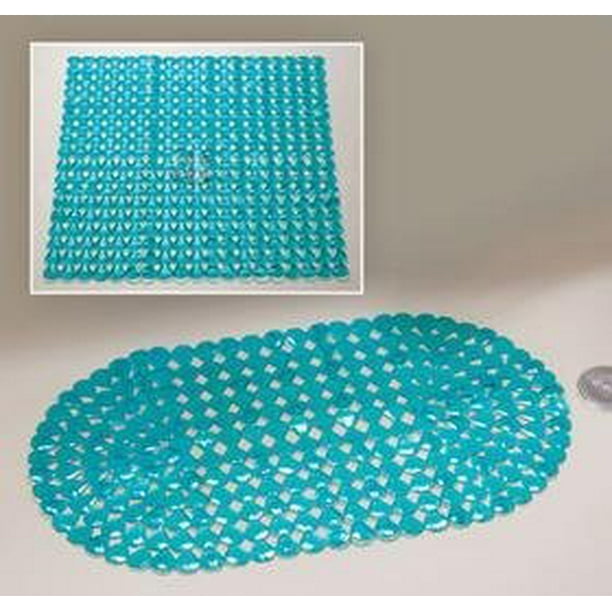 Mildew resistant translucent nonslip Clear shower mats
