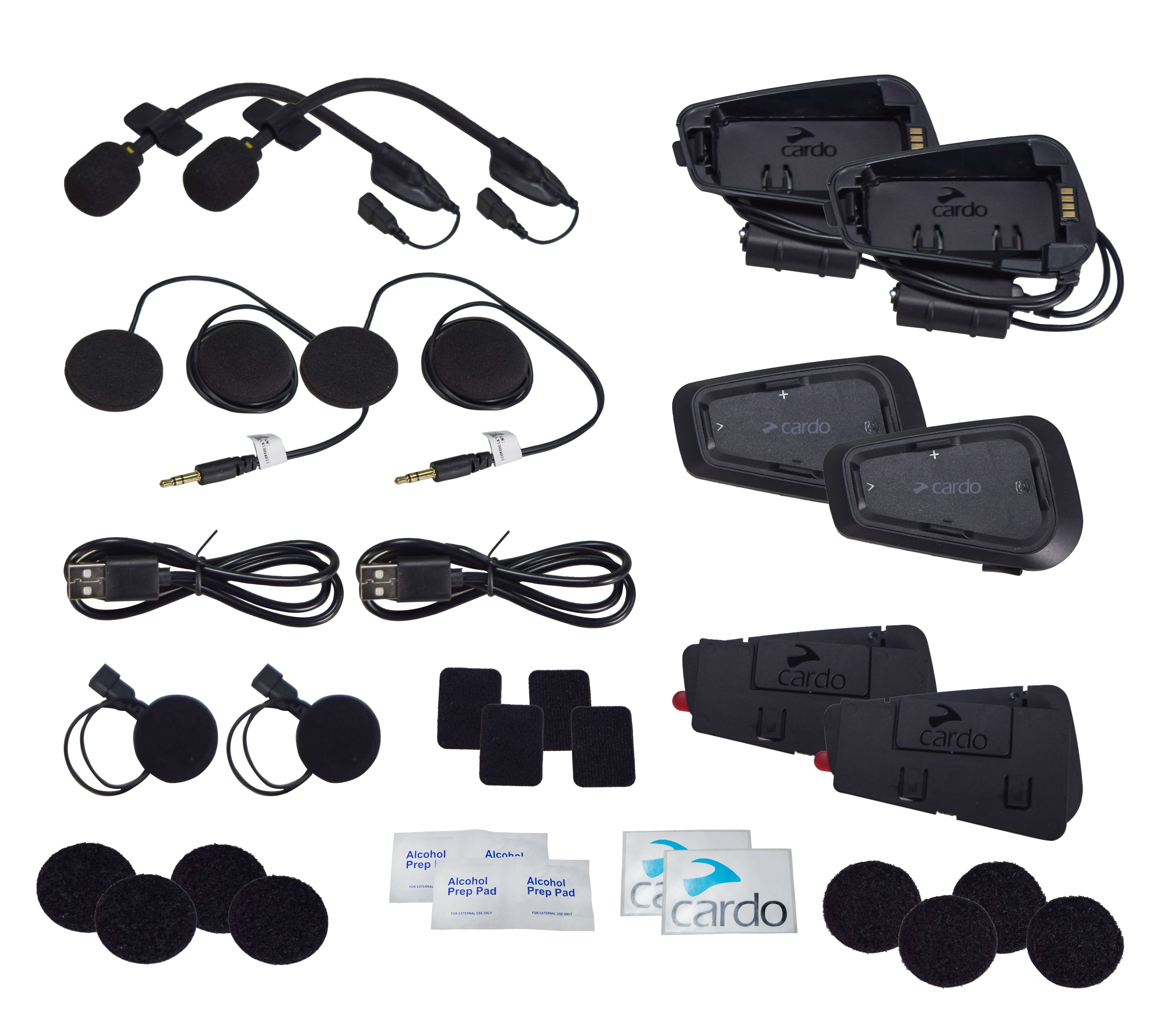 Schotel Janice College Cardo Systems Spirit Motorcycle Bluetooth Communication Headset - Black,  Dual Pack - Walmart.com