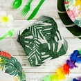 thumbnail image 3 of 150 Pack Tropical Palm Leaf Napkins, Hawaiian Luau Napkins for Jungle Safari Birthday Party Supplies (6.5x6.5 In), 3 of 7