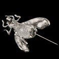 thumbnail image 3 of 5 de Seguridad Rhinestone Broche Broche Sombrero Perno Broches Joyería 4, 3 of 9