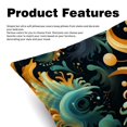 thumbnail image 2 of Sea Slug Chair Pillow Covers Set of 2 Throw Pillow Decorative Pillows Velvet with Unique Patterns for Various Occasions - Available in 16x16, 18x18, and 20x20 Inches, 2 of 6