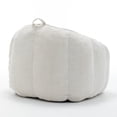 thumbnail image 5 of Corduroy Bean Bag Chair, Oversized Lounge Chair with Handle, Soft Upholstered Round Accent Chair for Living Room Bedroom Kids Room (Beige), 5 of 11