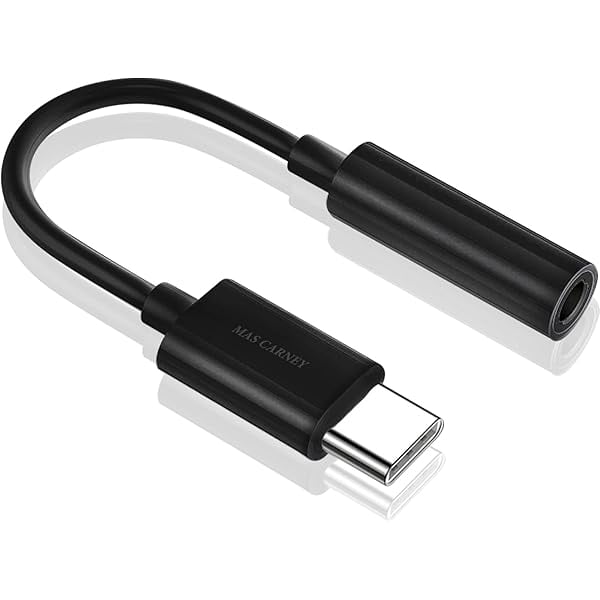 ccwonima USB Type C to 3.5mm Female Aux Adapter, HiFi Audio Headphones Jack, Compatible with Huawei Google Pixel Mi Moto Z iPad Pro MacBook etc Android/iOS/ Win10 USB Type C Device Black