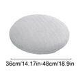 thumbnail image 3 of 1 Pack Stool Covers Round, 14-19 Inch Bar Stool Covers Washable Dustproof Slipcover Seat Cushion with Elastic No Sponge Pad for Bar Kitchen Living Room Decor, 3 of 6
